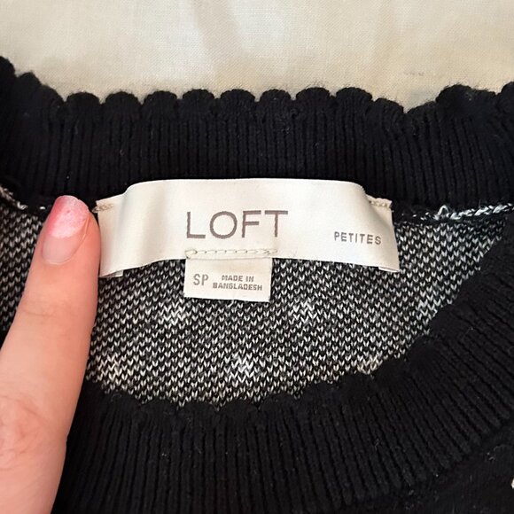 LOFT Polka Dot Top - Picture 5 of 6